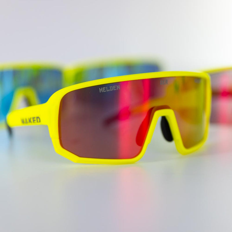 Schnelle Brille - orange