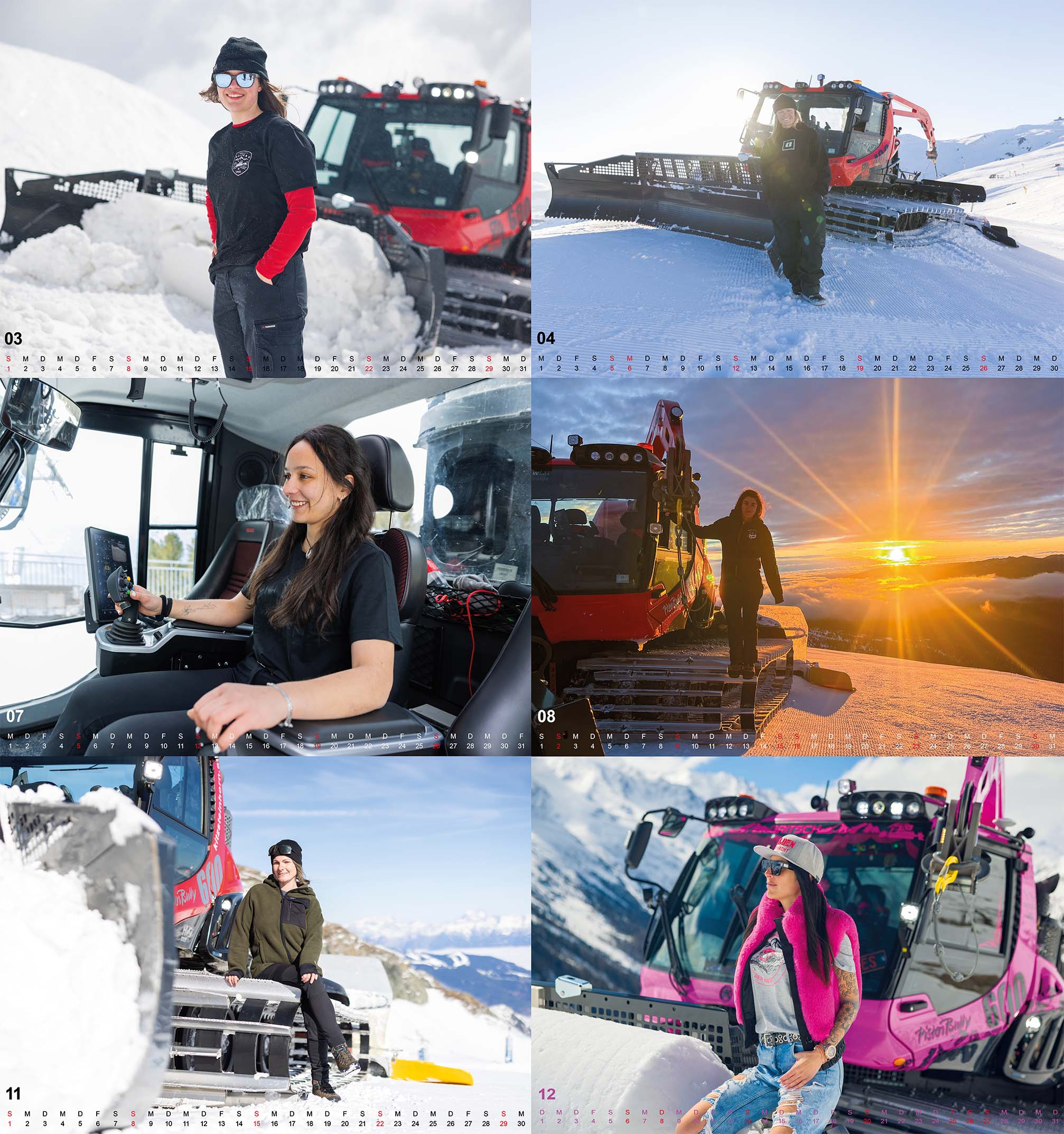 Driving Gilrls Calendar - A3 Limited Edition 2026