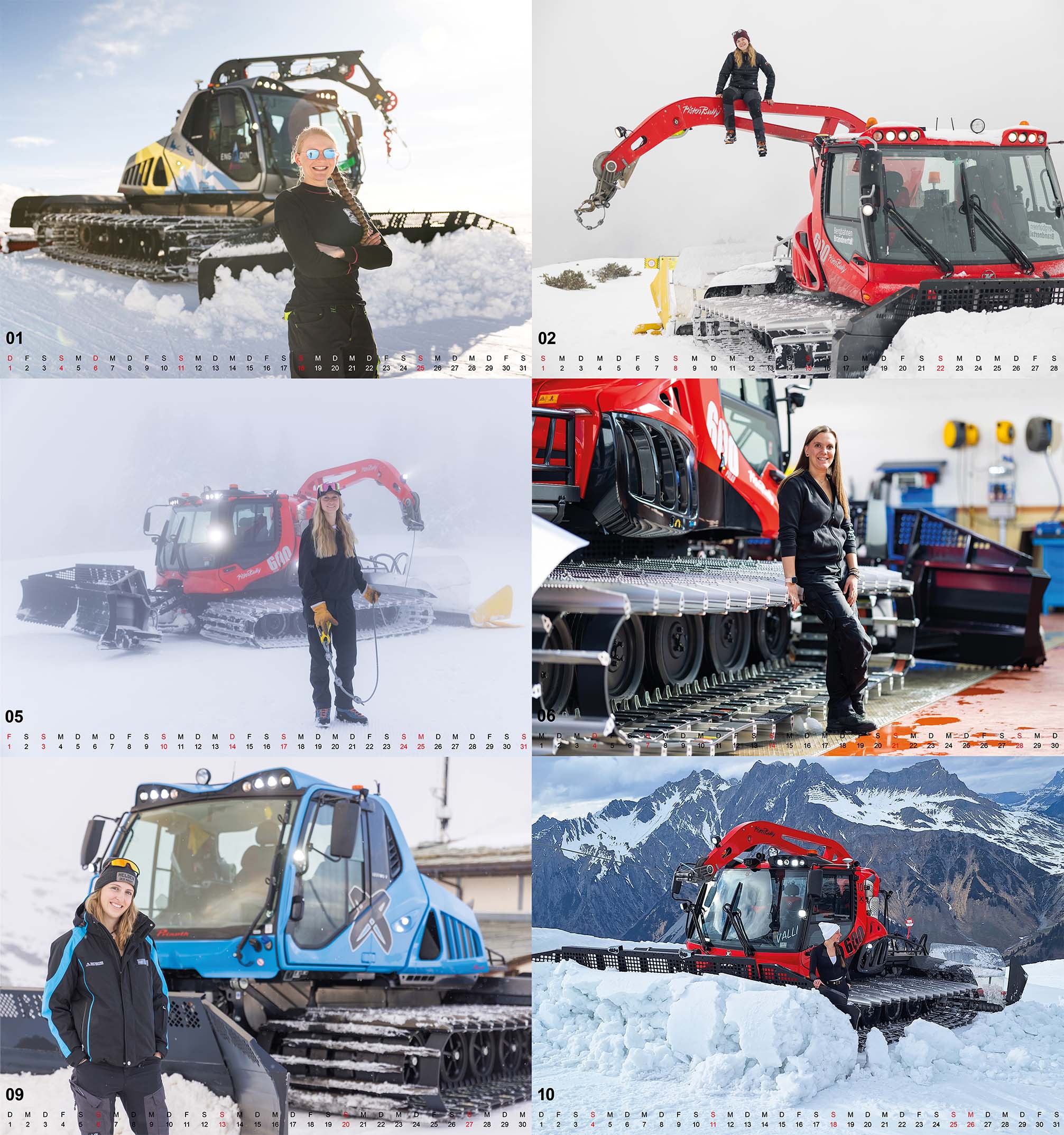 Driving Gilrls Calendar - A3 Limited Edition 2026