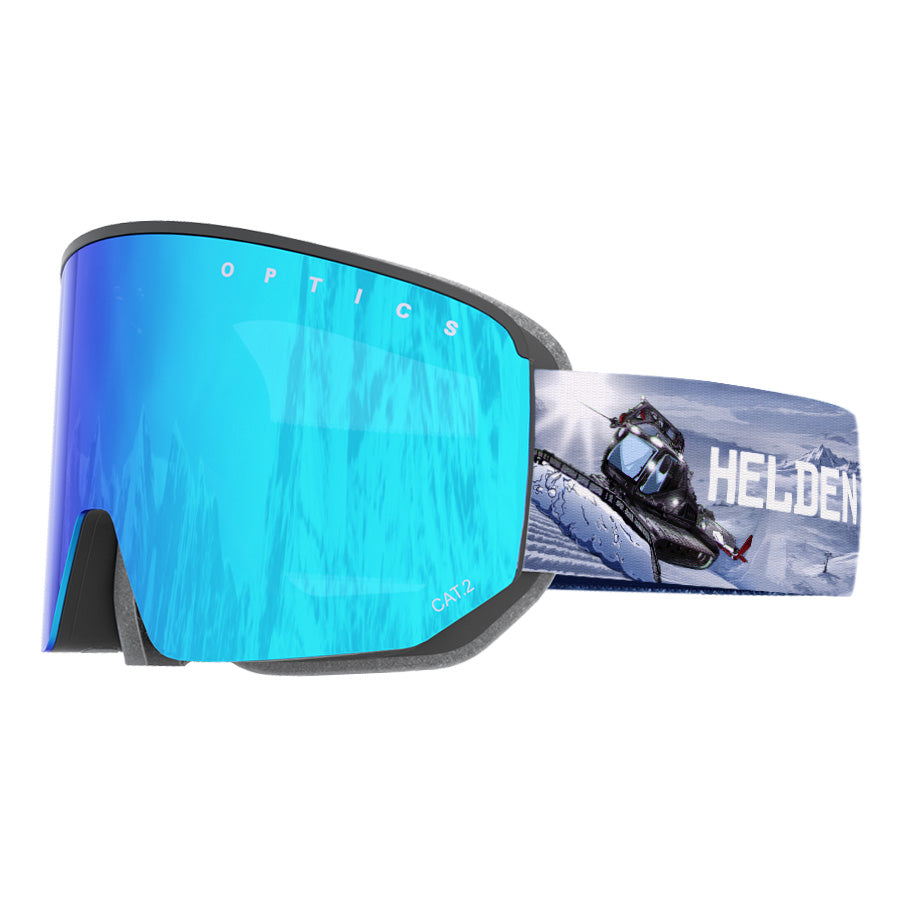Skibrille - Silver Edition