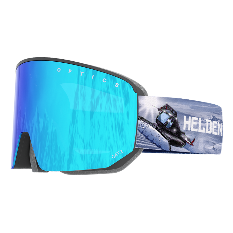 Skibrille - Silver Edition