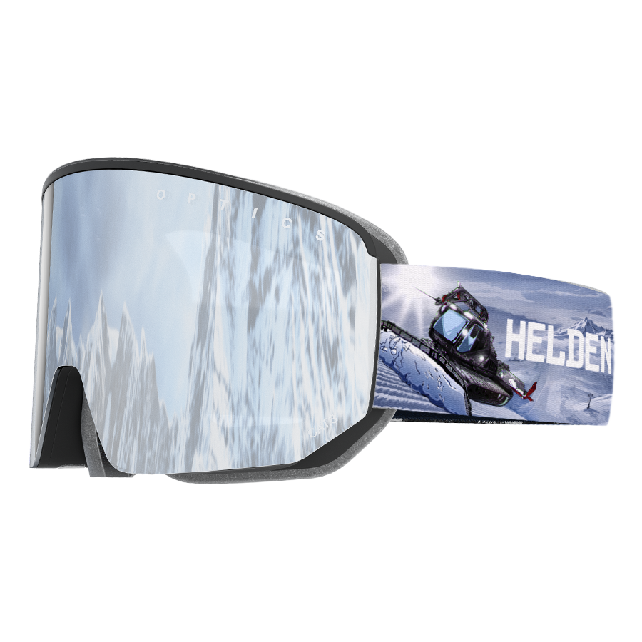 Skibrille - Silver Edition