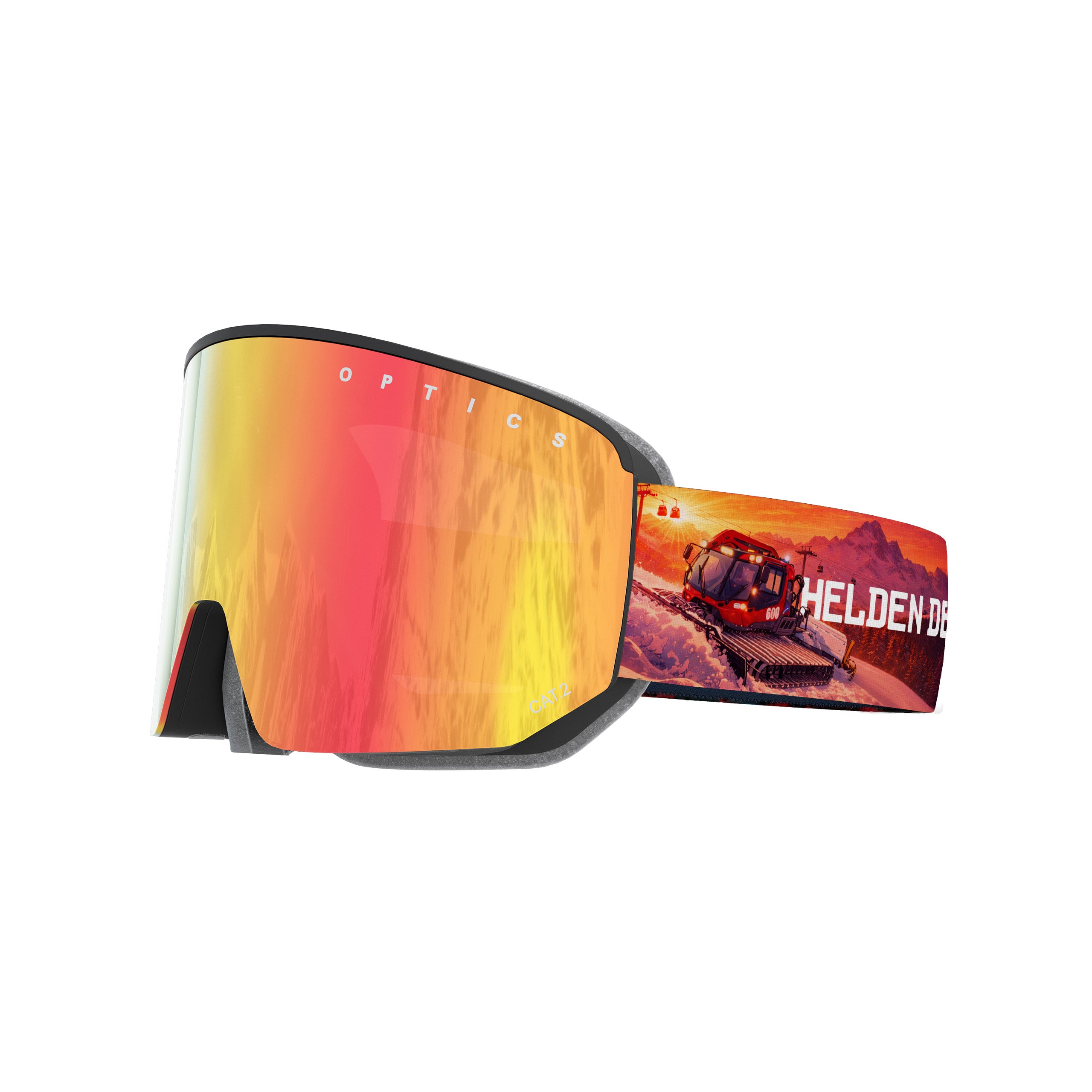Skibrille - Red Edition