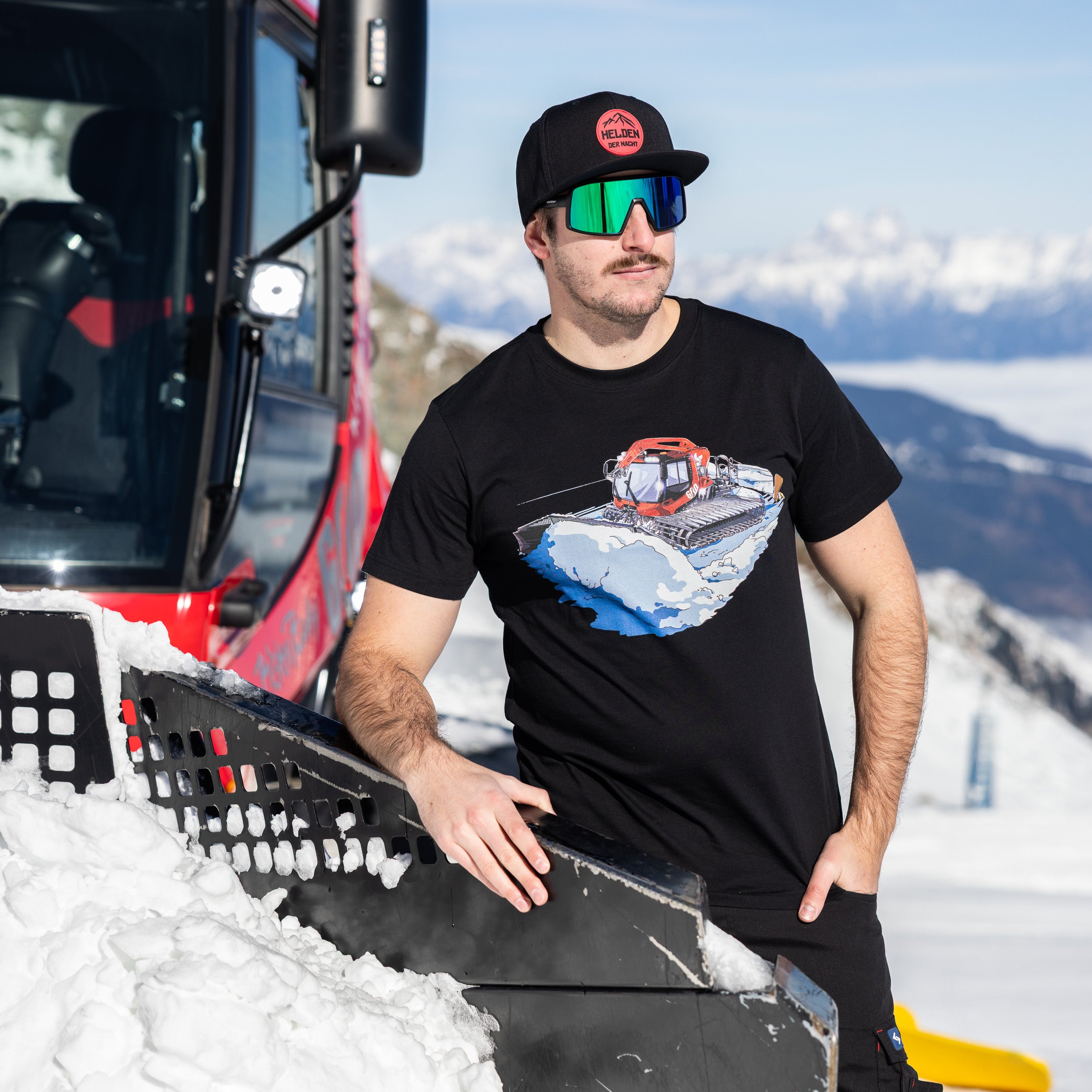 Red Edition - T Shirt dark blue W24