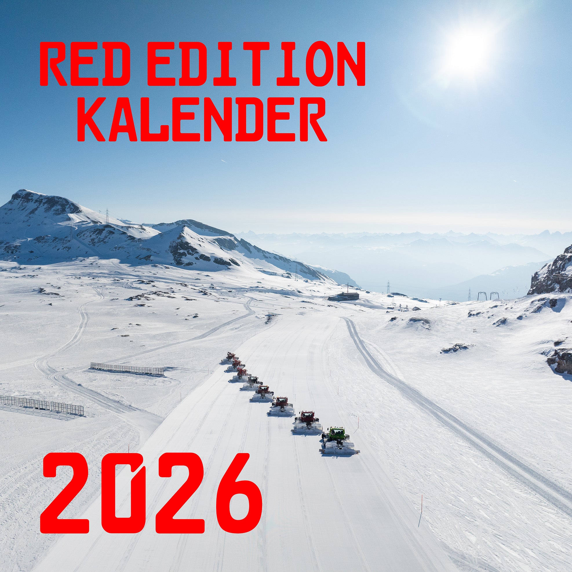 Red Edition Calendar A3 - 2025 