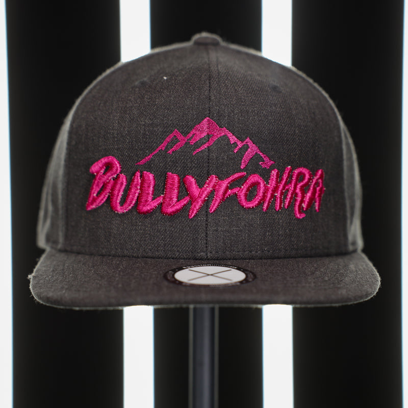 Bullyfohra Cap - Grey magenta